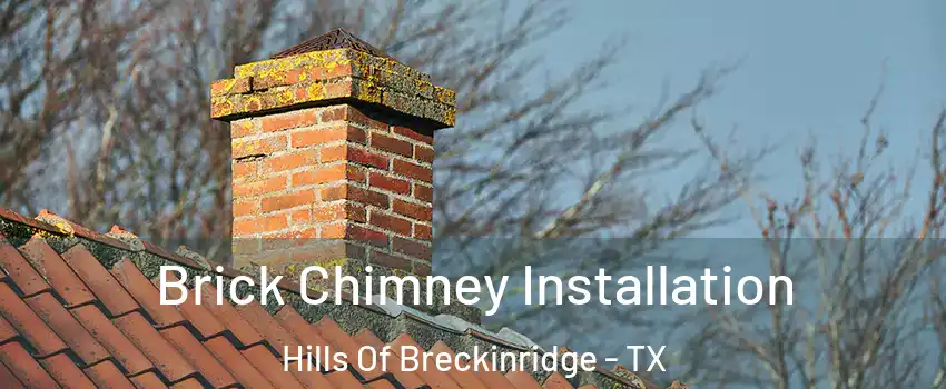 Brick Chimney Installation Hills Of Breckinridge - TX