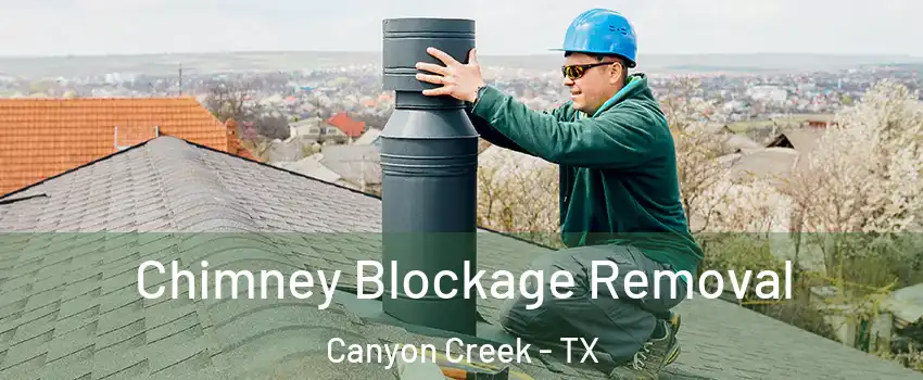 Chimney Blockage Removal Canyon Creek - TX
