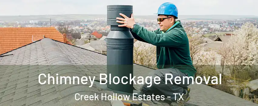 Chimney Blockage Removal Creek Hollow Estates - TX