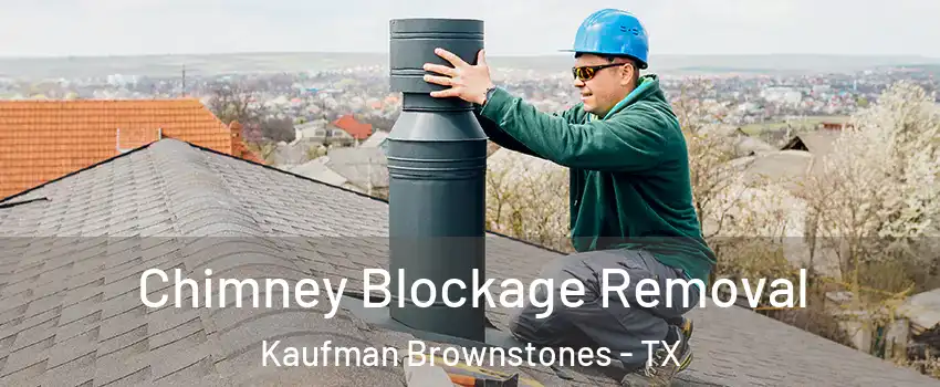 Chimney Blockage Removal Kaufman Brownstones - TX