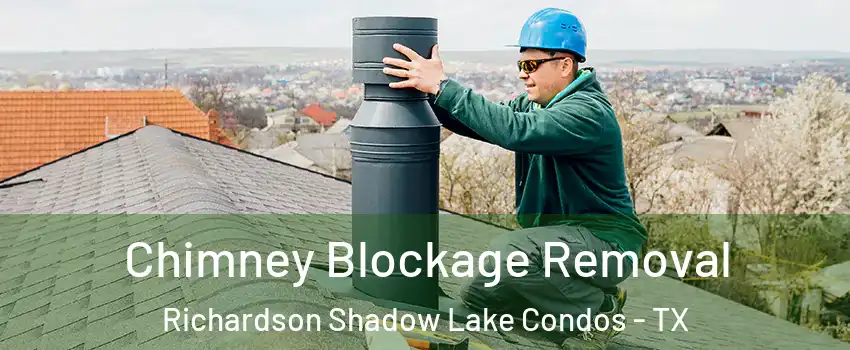 Chimney Blockage Removal Richardson Shadow Lake Condos - TX