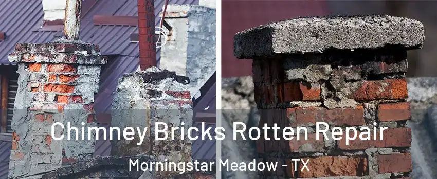 Chimney Bricks Rotten Repair Morningstar Meadow - TX