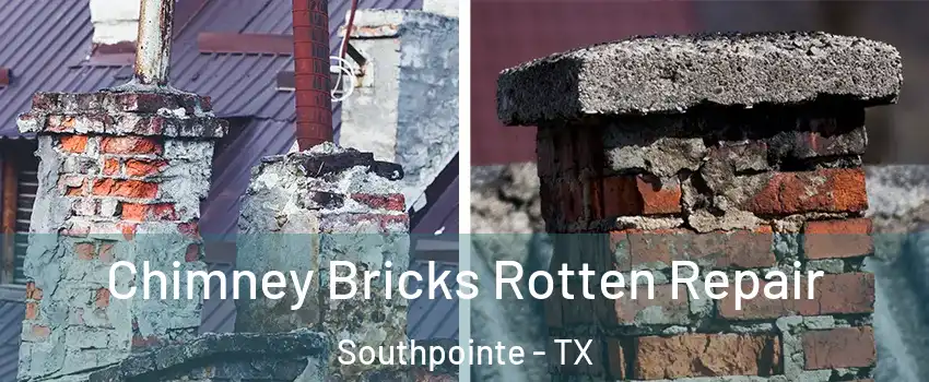 Chimney Bricks Rotten Repair Southpointe - TX