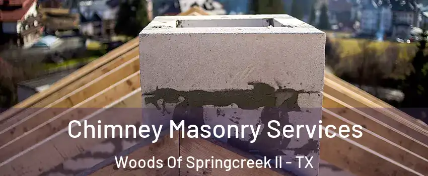 Chimney Masonry Services Woods Of Springcreek II - TX