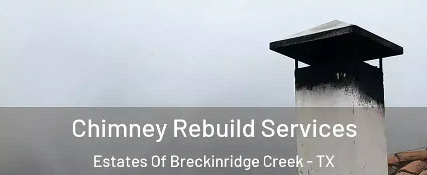 Chimney Rebuild Services Estates Of Breckinridge Creek - TX