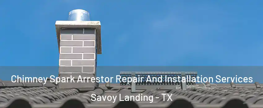 Chimney Spark Arrestor Repair And Installation Services Savoy Landing - TX