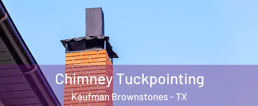 Chimney Tuckpointing Kaufman Brownstones - TX