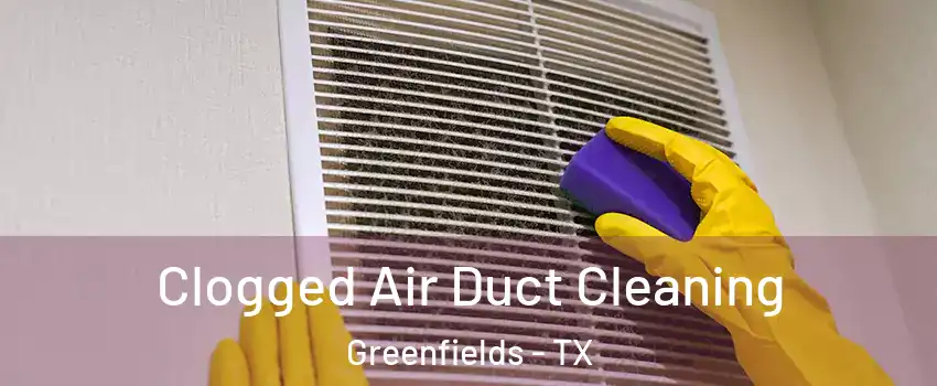 Clogged Air Duct Cleaning Greenfields - TX