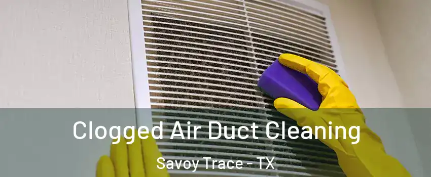 Clogged Air Duct Cleaning Savoy Trace - TX