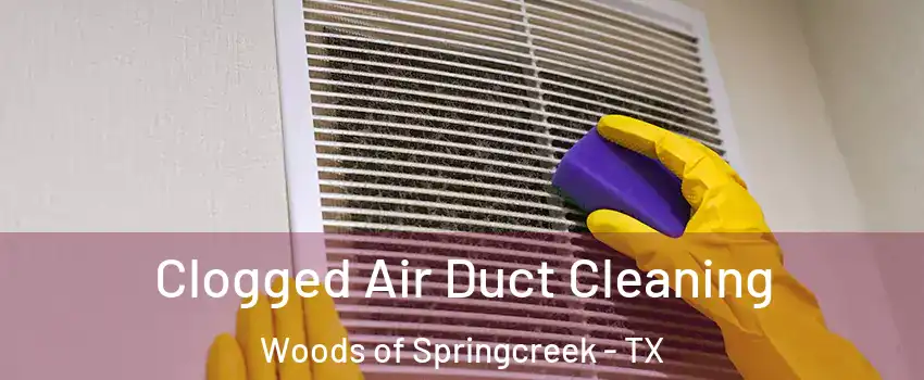 Clogged Air Duct Cleaning Woods of Springcreek - TX