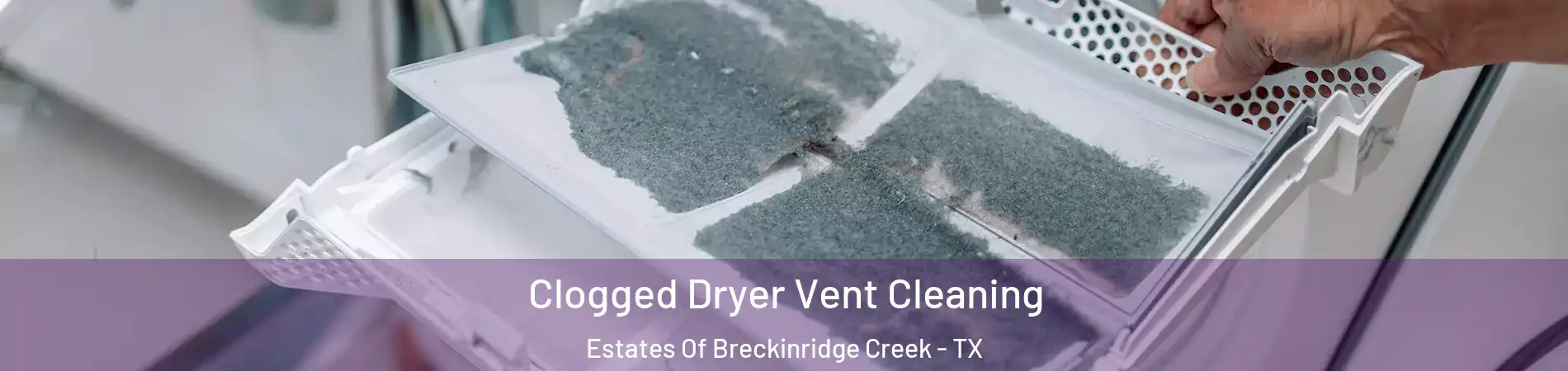 Clogged Dryer Vent Cleaning Estates Of Breckinridge Creek - TX