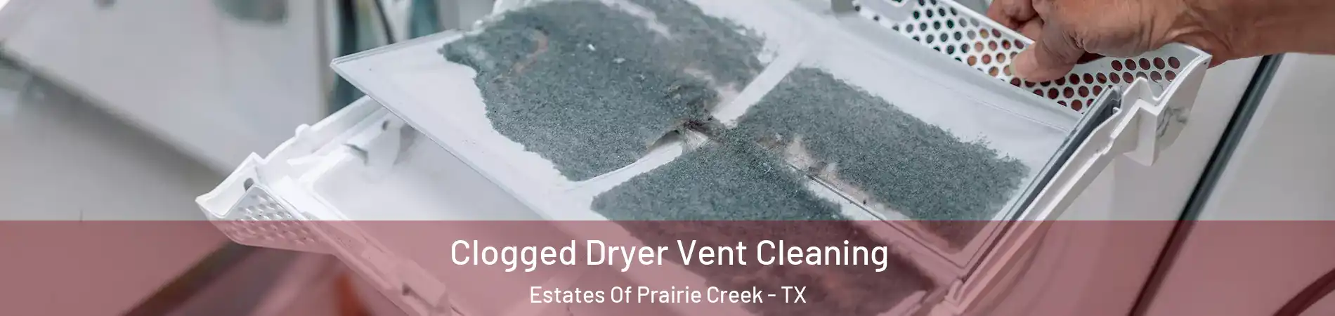 Clogged Dryer Vent Cleaning Estates Of Prairie Creek - TX