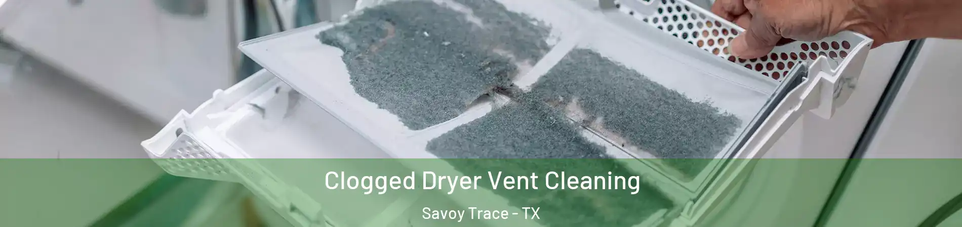 Clogged Dryer Vent Cleaning Savoy Trace - TX