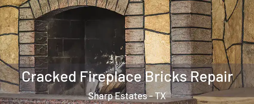 Cracked Fireplace Bricks Repair Sharp Estates - TX