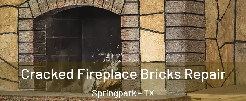 Cracked Fireplace Bricks Repair Springpark - TX