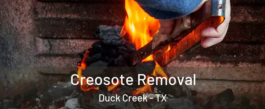 Creosote Removal Duck Creek - TX