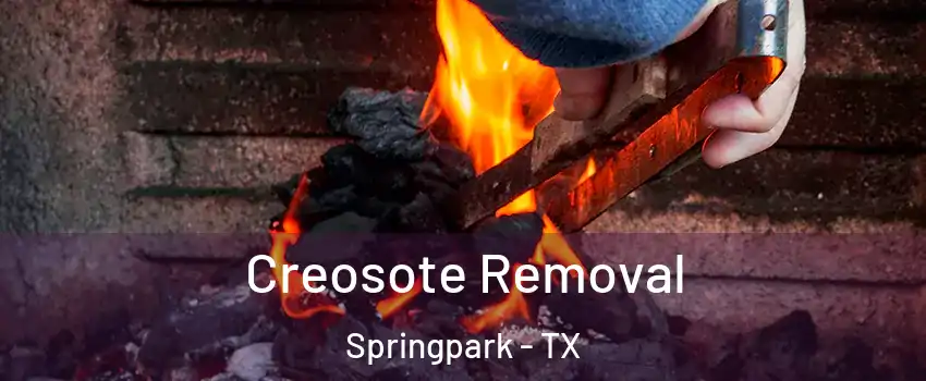 Creosote Removal Springpark - TX