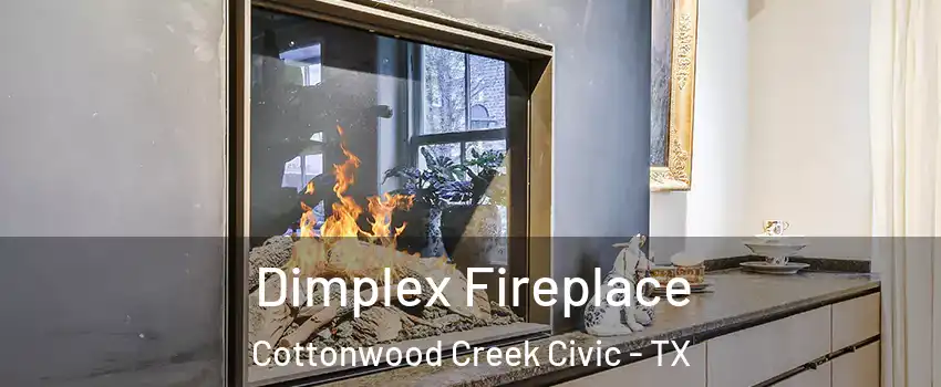 Dimplex Fireplace Cottonwood Creek Civic - TX