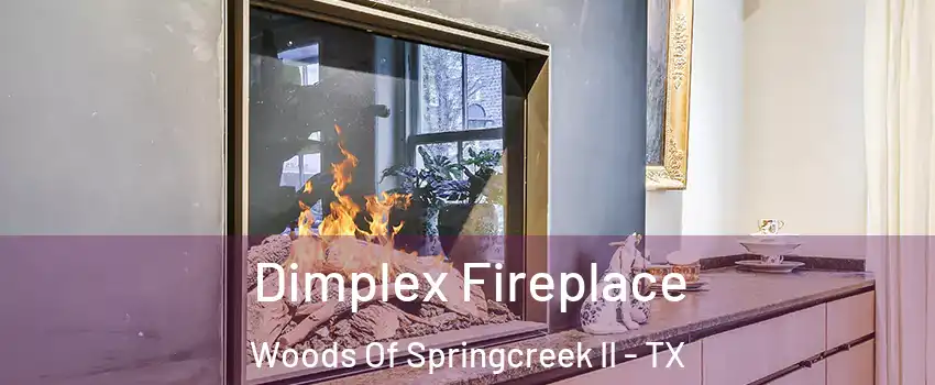 Dimplex Fireplace Woods Of Springcreek II - TX