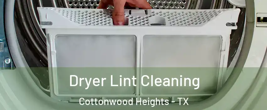 Dryer Lint Cleaning Cottonwood Heights - TX