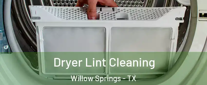 Dryer Lint Cleaning Willow Springs - TX