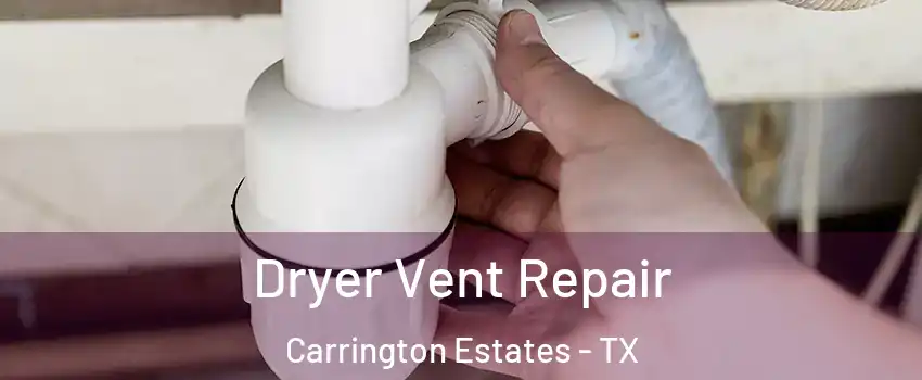 Dryer Vent Repair Carrington Estates - TX