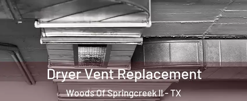 Dryer Vent Replacement Woods Of Springcreek II - TX