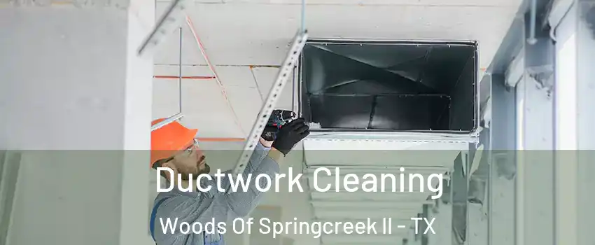Ductwork Cleaning Woods Of Springcreek II - TX