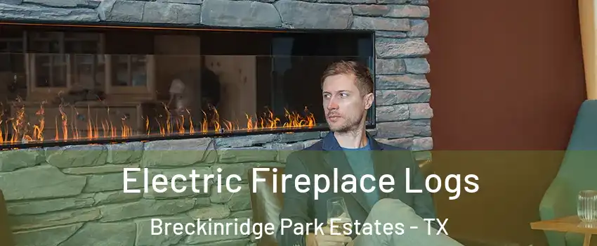 Electric Fireplace Logs Breckinridge Park Estates - TX