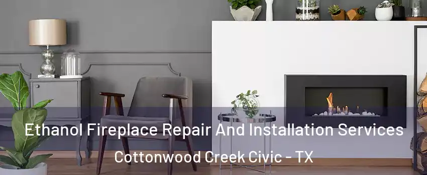 Ethanol Fireplace Repair And Installation Services Cottonwood Creek Civic - TX