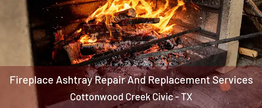 Fireplace Ashtray Repair And Replacement Services Cottonwood Creek Civic - TX