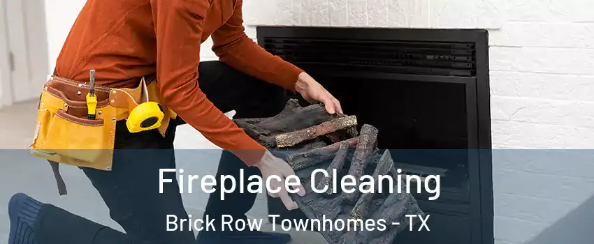Fireplace Cleaning Brick Row Townhomes - TX