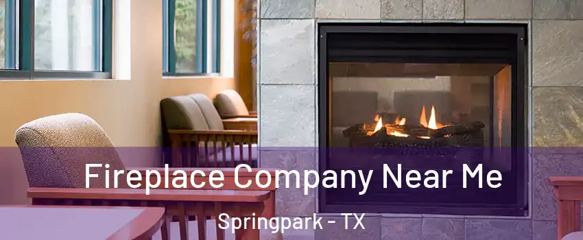 Fireplace Company Near Me Springpark - TX