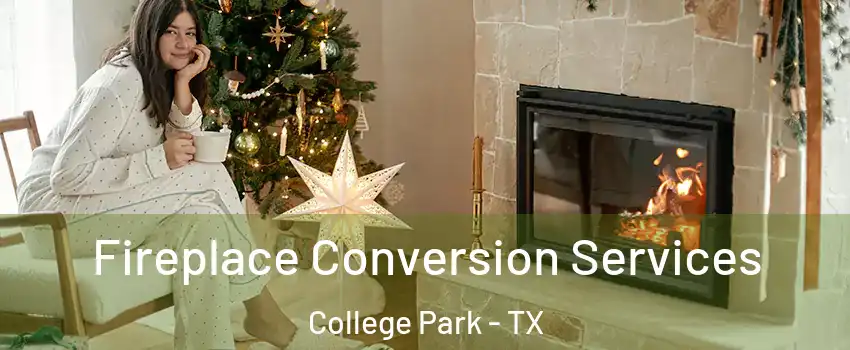 Fireplace Conversion Services College Park - TX