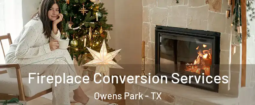 Fireplace Conversion Services Owens Park - TX