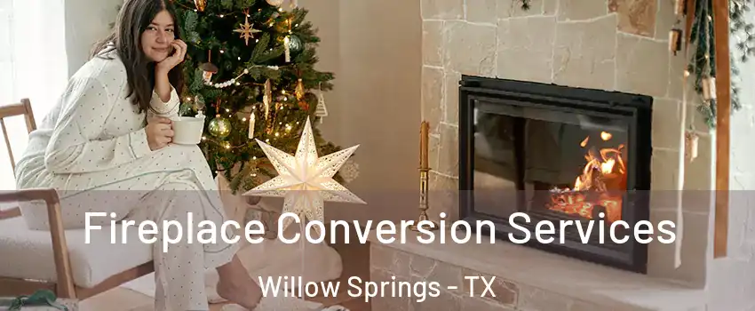 Fireplace Conversion Services Willow Springs - TX