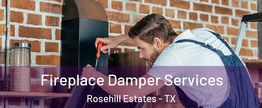 Fireplace Damper Services Rosehill Estates - TX