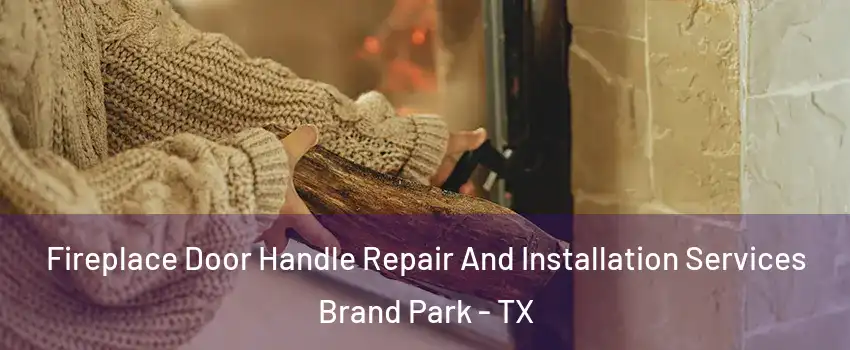 Fireplace Door Handle Repair And Installation Services Brand Park - TX