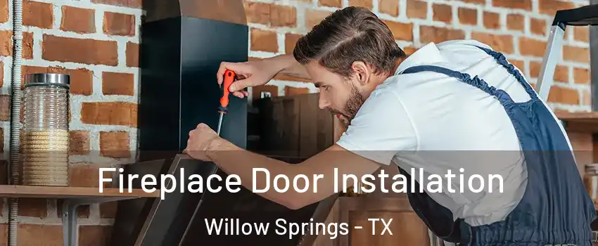 Fireplace Door Installation Willow Springs - TX