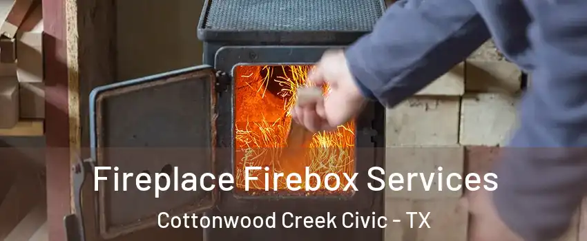 Fireplace Firebox Services Cottonwood Creek Civic - TX