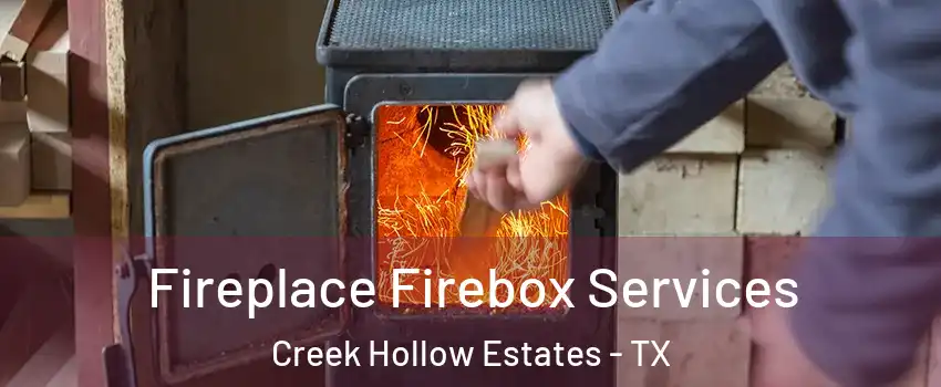 Fireplace Firebox Services Creek Hollow Estates - TX