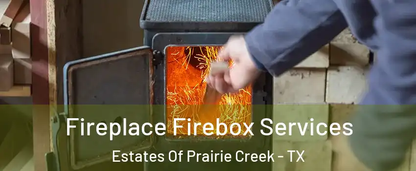 Fireplace Firebox Services Estates Of Prairie Creek - TX
