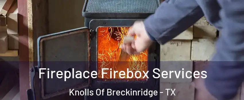 Fireplace Firebox Services Knolls Of Breckinridge - TX