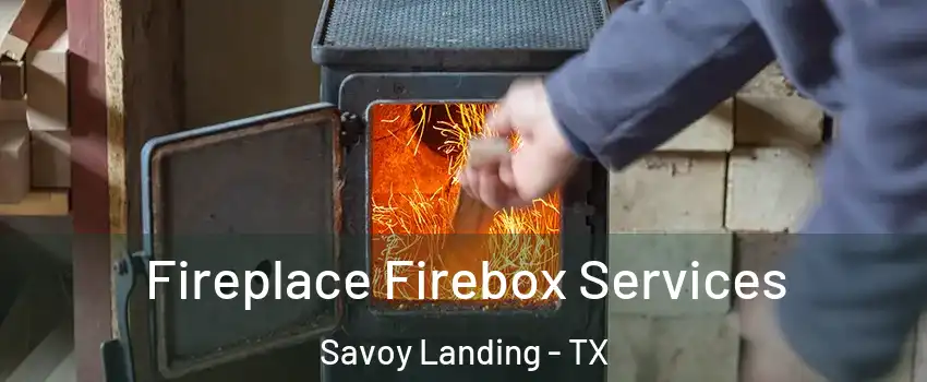 Fireplace Firebox Services Savoy Landing - TX