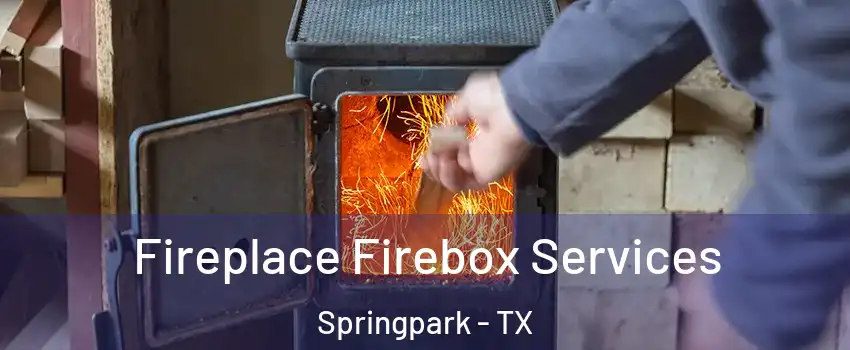 Fireplace Firebox Services Springpark - TX
