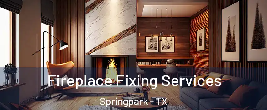 Fireplace Fixing Services Springpark - TX
