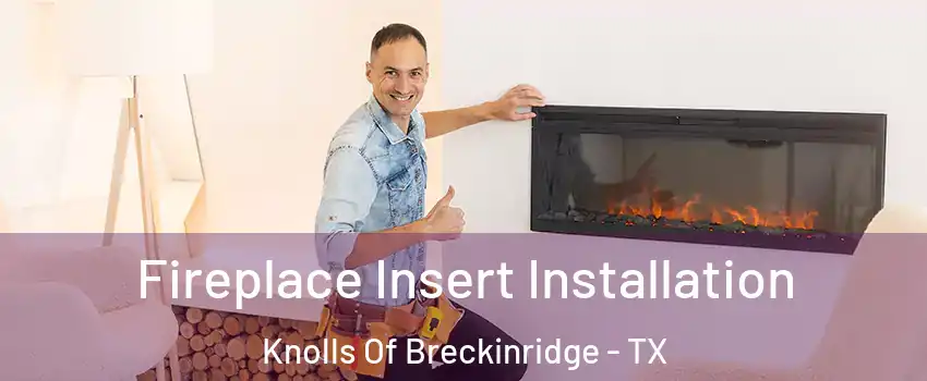 Fireplace Insert Installation Knolls Of Breckinridge - TX