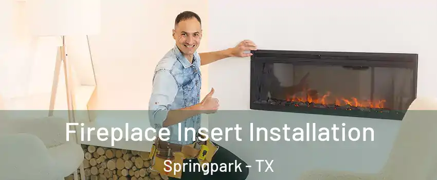 Fireplace Insert Installation Springpark - TX