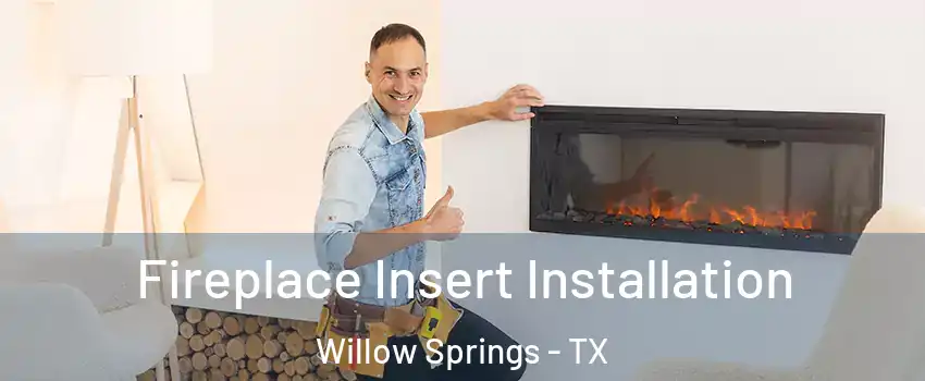 Fireplace Insert Installation Willow Springs - TX