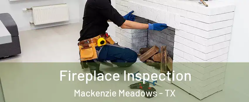 Fireplace Inspection Mackenzie Meadows - TX